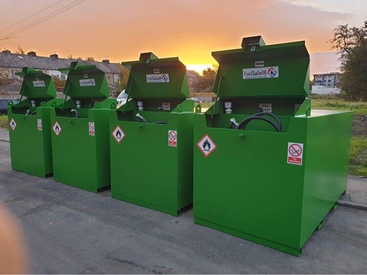 2500 litre bunded fuel tank