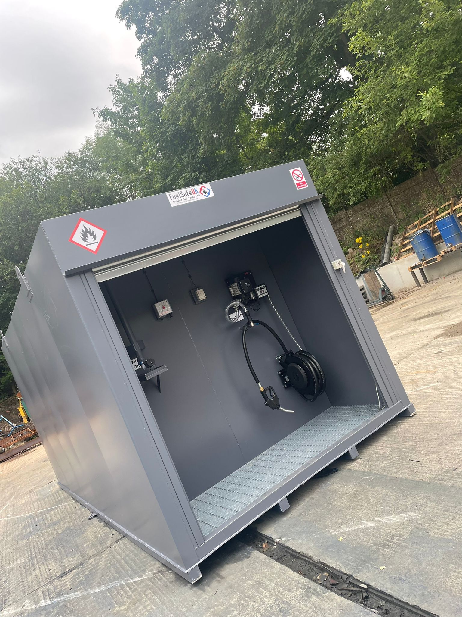 55000 Litre Bunded Fuel Tank 1 55000 Litre Bunded Fuel Tank